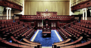 The Dail Chamber, Leinster House,
