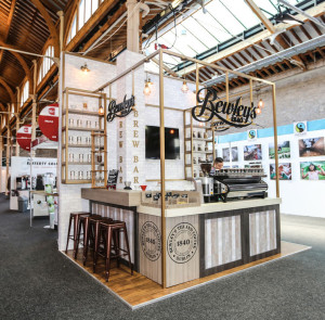 Irish brand Bewleys at a marketing trade fair