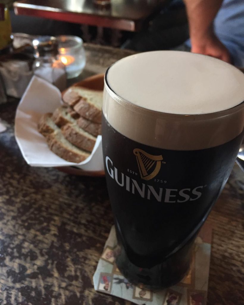 Internship abroad Pint of Guinness in Ireland