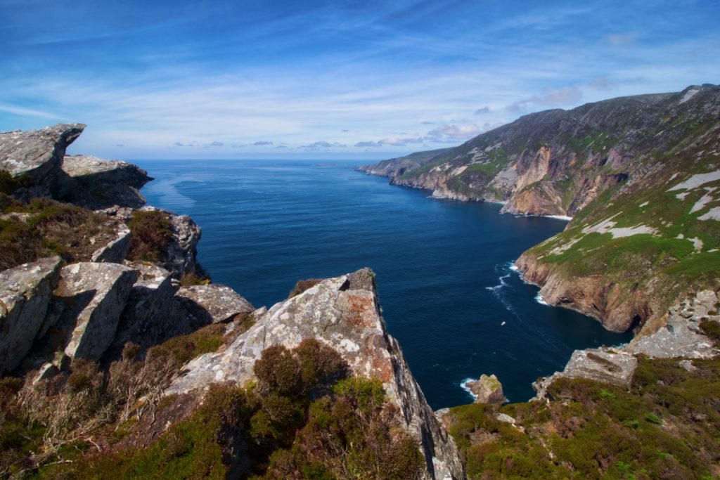 Donegal rocky coastline in Study abroad program