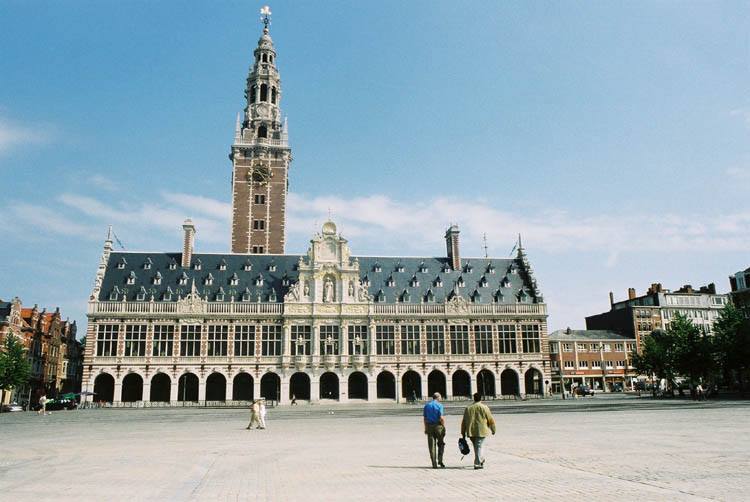 Large historical building in Leuven