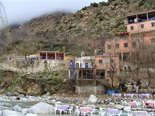 Berber Village in the Atlas Mountains