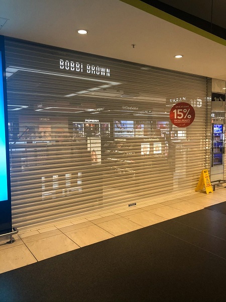 Shops closed in Dublin Airport