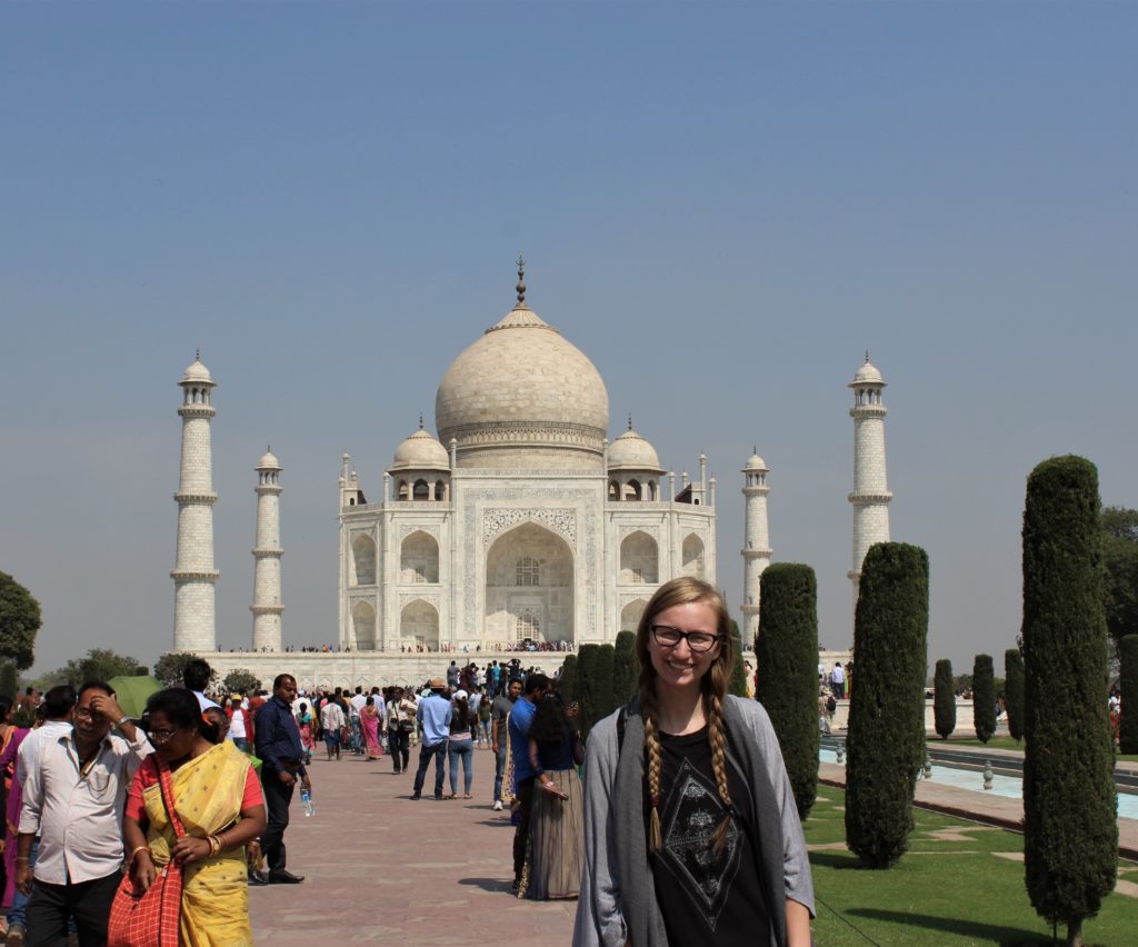 Syd at the Taj Mahal