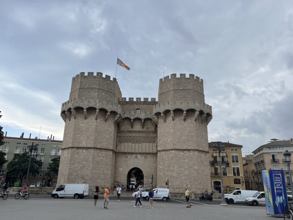 Torres de Serranos in Valencia