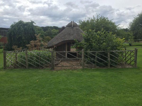 Picture of a Viking homestead at the Dublin Botanical Gardens