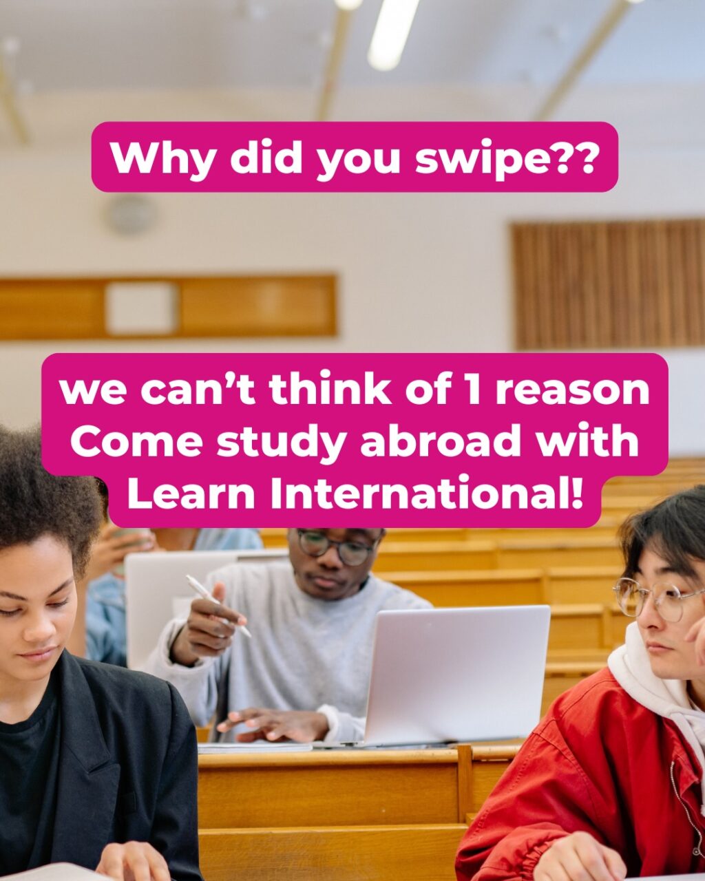 Instagram post from learn.international. This post is in position 1.